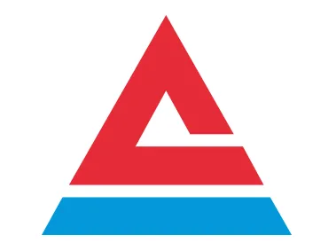 Abstract Triangle Letter A Logo Template