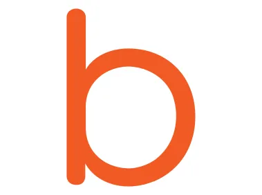 Abstract Letter B Shape Design Logo Template