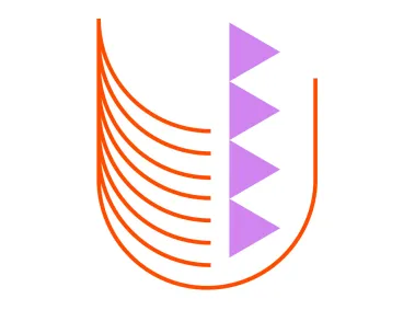 Abstract Linear U and Arrows Logo Template