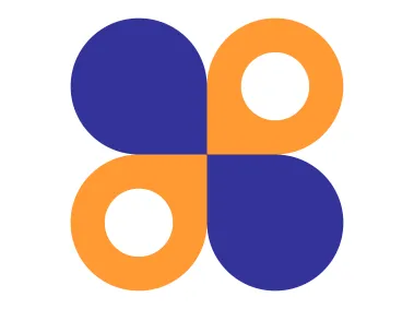 Abstract Modern Floral Shape Logo Template