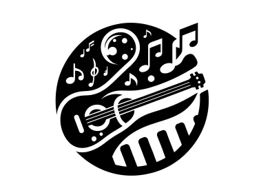 Abstract Music Logo Template