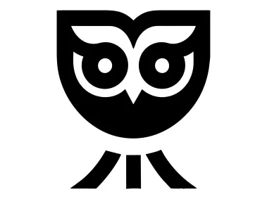 Abstract Owl Design Logo Template