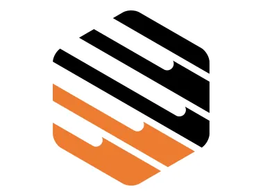 Abstract Pentagon SVG Shape Logo Template