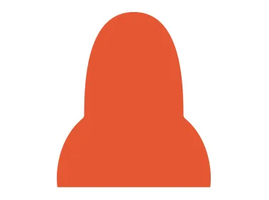 Abstract Rocket Shape Logo Template