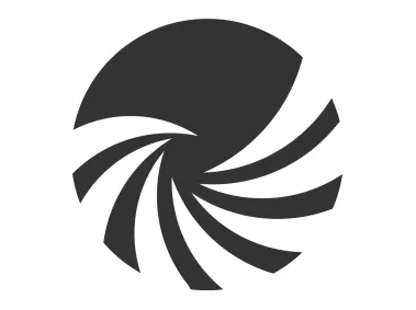 Abstract Spiral Circle Logo Template