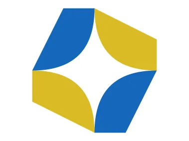 Abstract Square Shape Design Logo Template