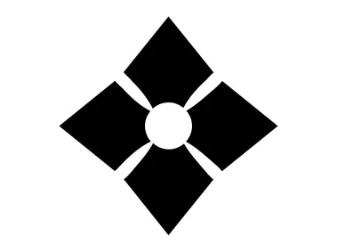 Abstract Star Flower Shape Logo Template