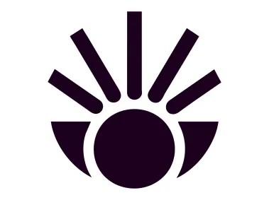 Abstract Sun Design Logo Template