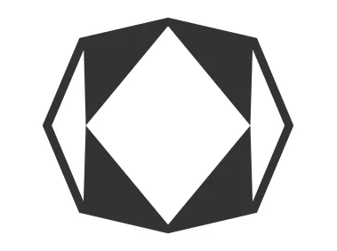 Abstract SVG Geometric Shape Design Logo Template