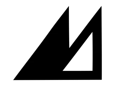 Abstract Triangle Shape Design Logo Template