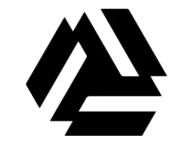 Abstract Triangle Shape Logo Template