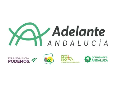 Adelante Andalucia Completo Logo
