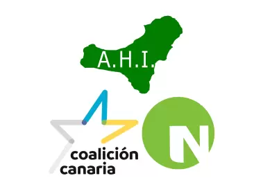 AHI-CC-NC Coalición Canaria-Partido Nacionalista Canario Logo