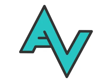 Alejandro Verjel AV Letter Logo