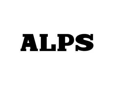 Alps Black Logo