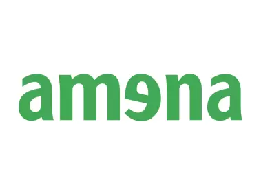 Amena Inverted E Logo