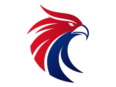 American Eagle Head Design Logo Template