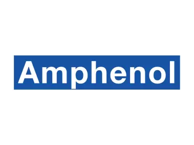 Amphenol Blue Background Logo
