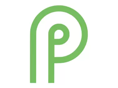 Android P Letter Logo