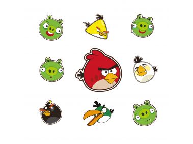 Angry Birds Characters Logo