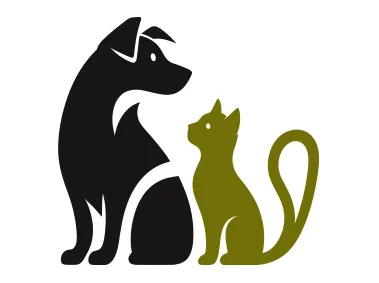 Animal Petshop Dog Cat Logo Template