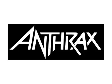 Anthrax Black Background Logo
