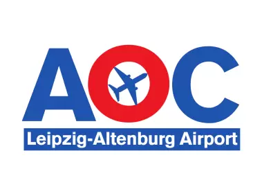 AOC Leipzig Altenburg Airport Logo