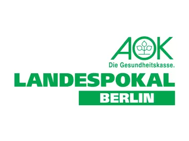 AOK Landespokal Berlin Wordmark Logo