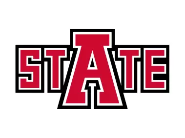Arkansas State Red Wolves Wordmark Logo