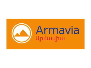 Armavia Orange Background Logo