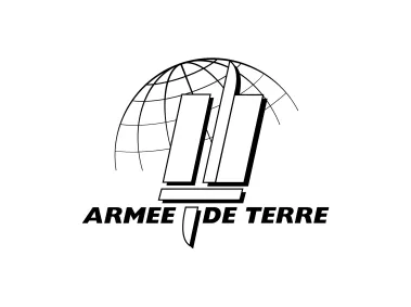Armee De Terre Black Logo