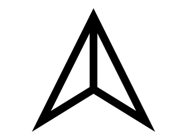 Arrow Apex Symbol Logo Template