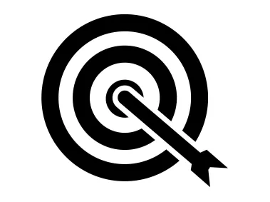 Arrow Shoot On Target Center Icon