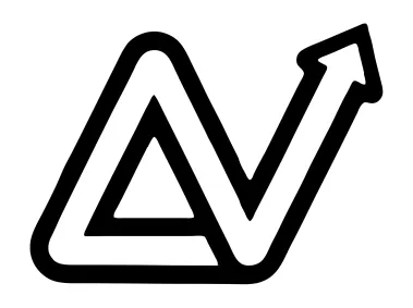 Arrow Style AV Letter Logo Template