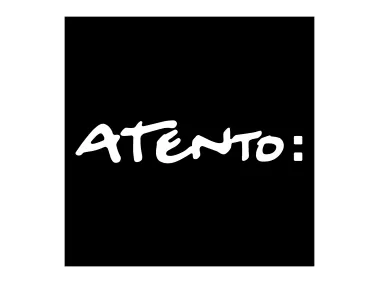 Atento Black Logo
