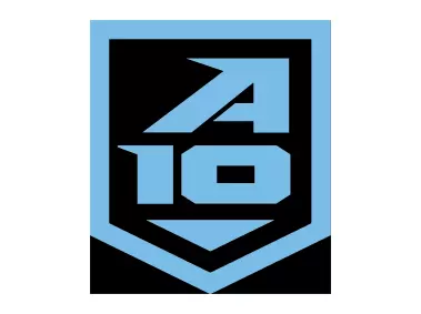 Atlantic 10 Conference shield in Rhode Island light Logo