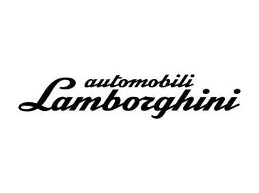 Automobili Lamborghini Wordmark Logo