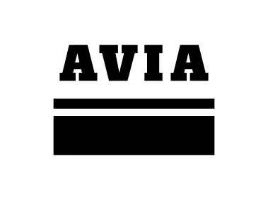 Avia Black Logo