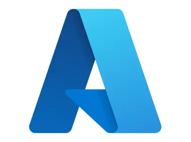 Azure Letter A Logo