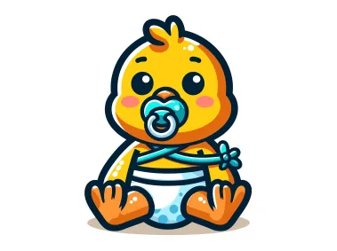 Baby Chick Logo Template