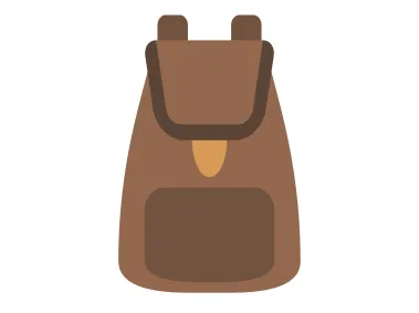 Backpack Emoji Icon