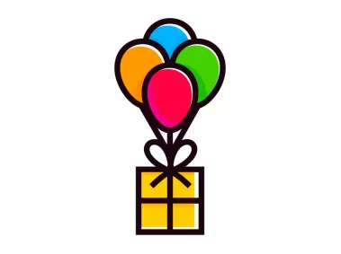 Balloons and Gift Logo