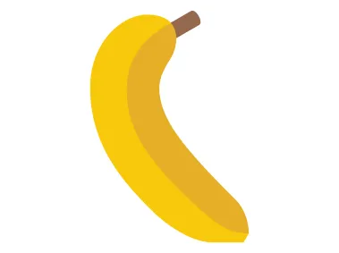 Banana Fruit Emoji Icon