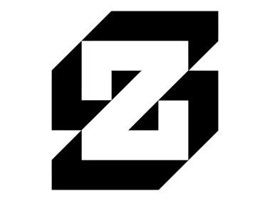 Banco Zaragonzano BZ Letters Logo Template
