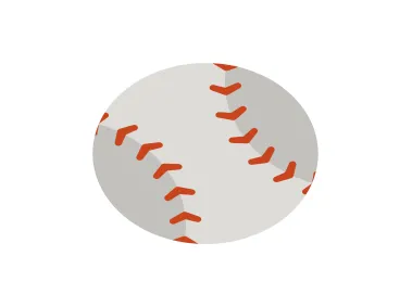 Baseball Ball Emoji Icon