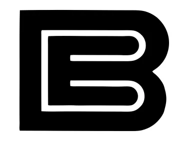 Battery & Electric Service BE Letters Logo Template