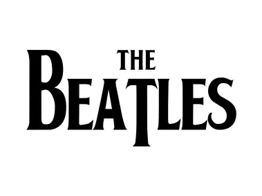 Beatles Black Wordmark Logo