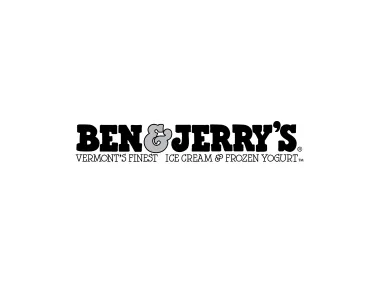 Ben & Jerry`s Ice Cream Yogurt Logo