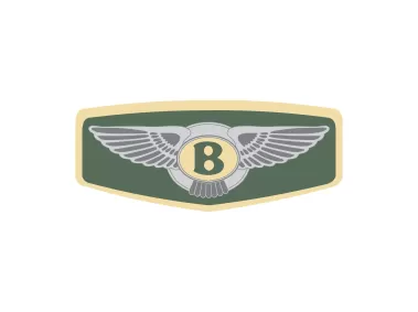 Bentley Motors in Shape Logo