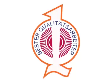 Bester Qualitätsarbeiter Logo